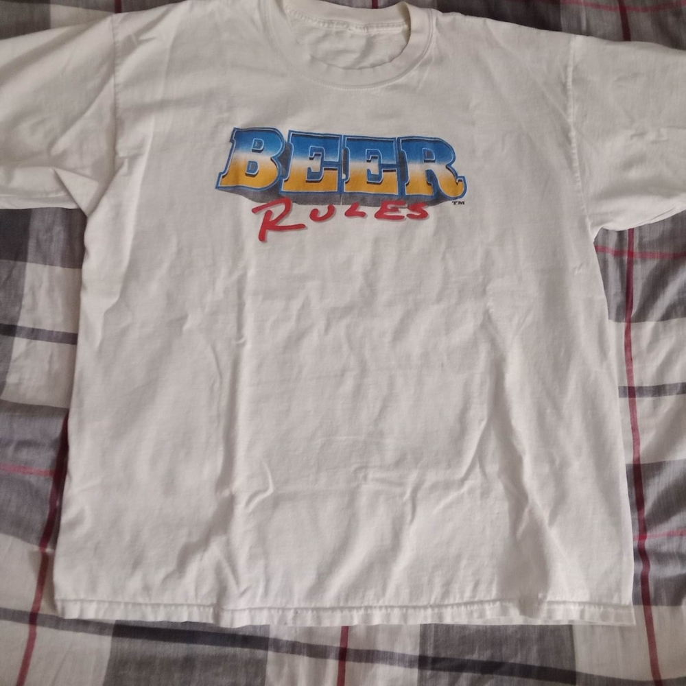 Vintage Beer Rules Funny Shirt